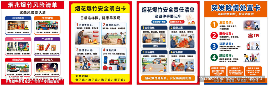 烟花爆竹风险清单