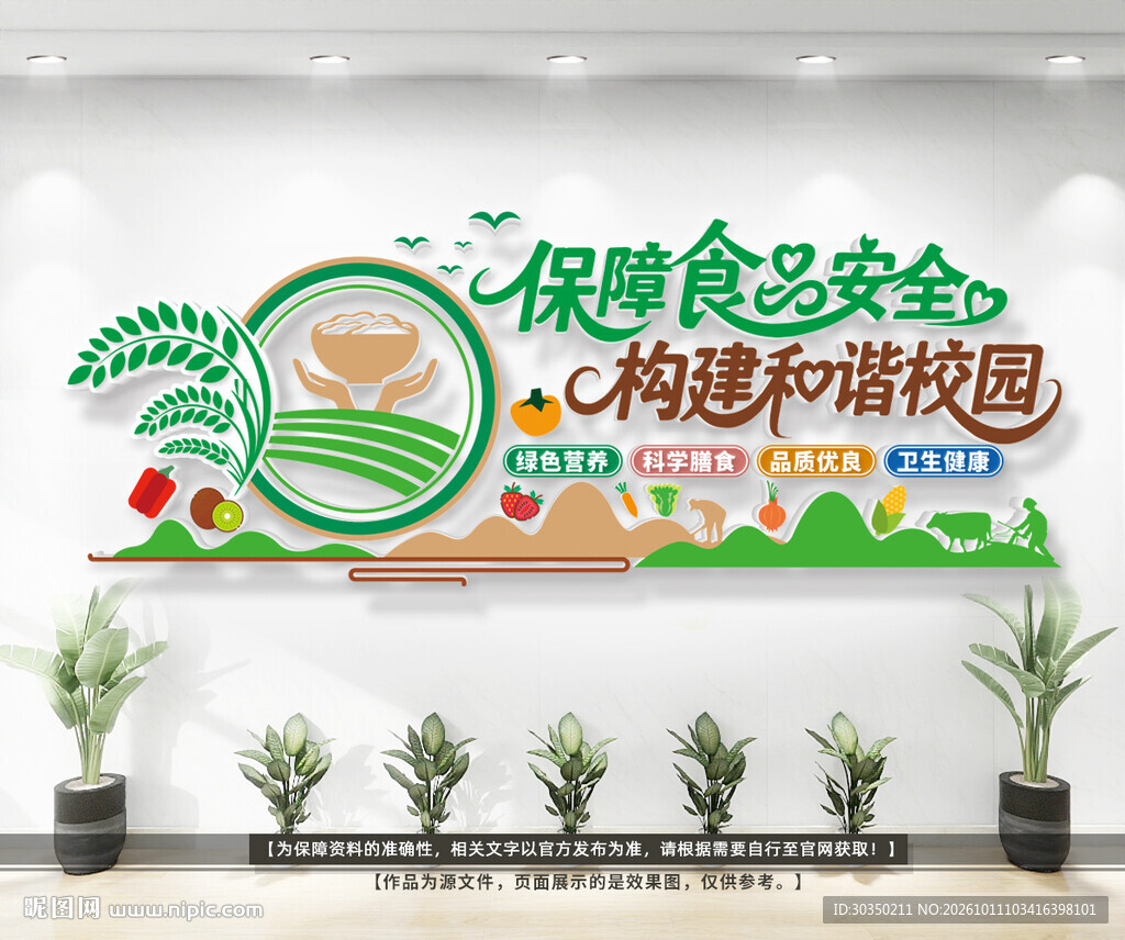 校园食品安全文化墙