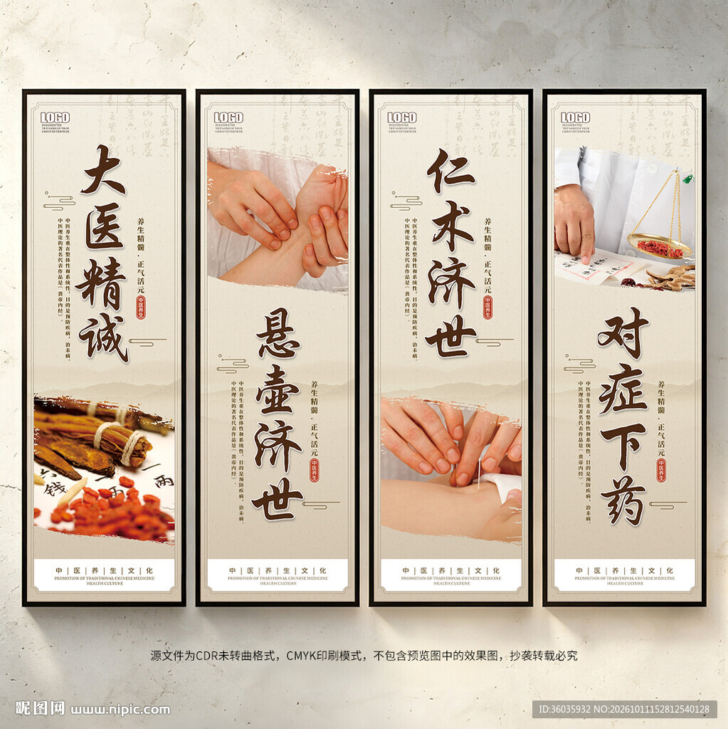 中医养生文化展板