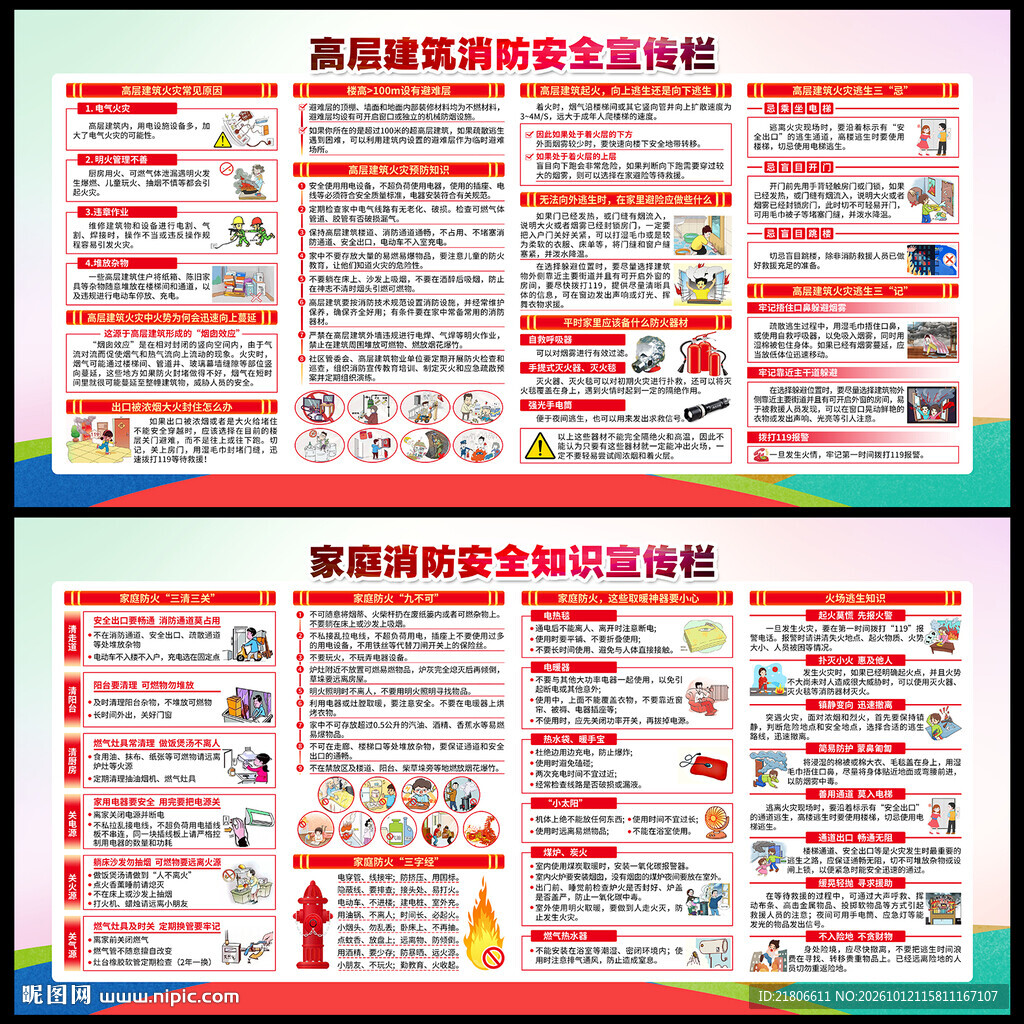 消防安全宣传栏