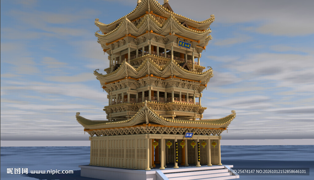 古建筑阁楼