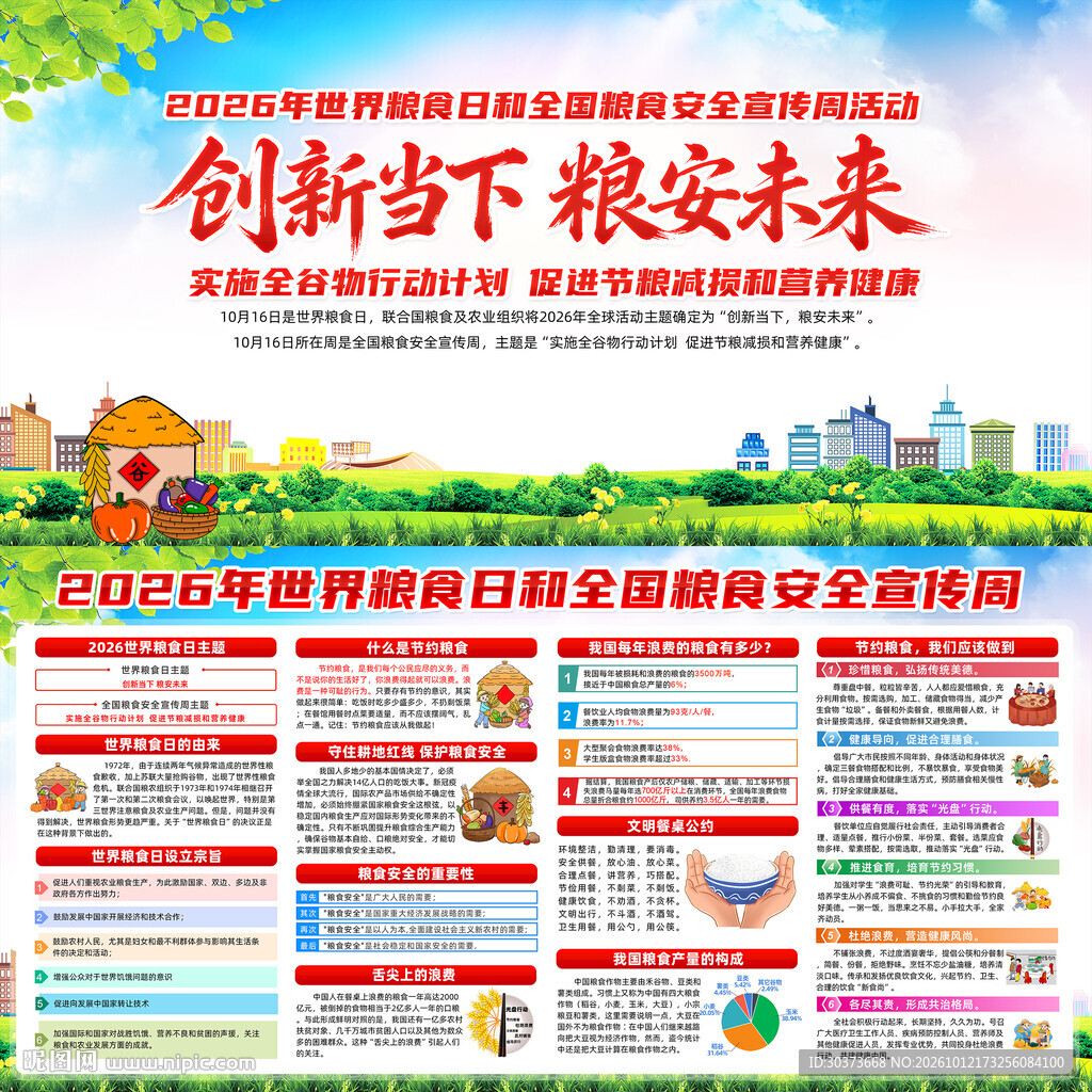 2026年全国粮食安全宣传周
