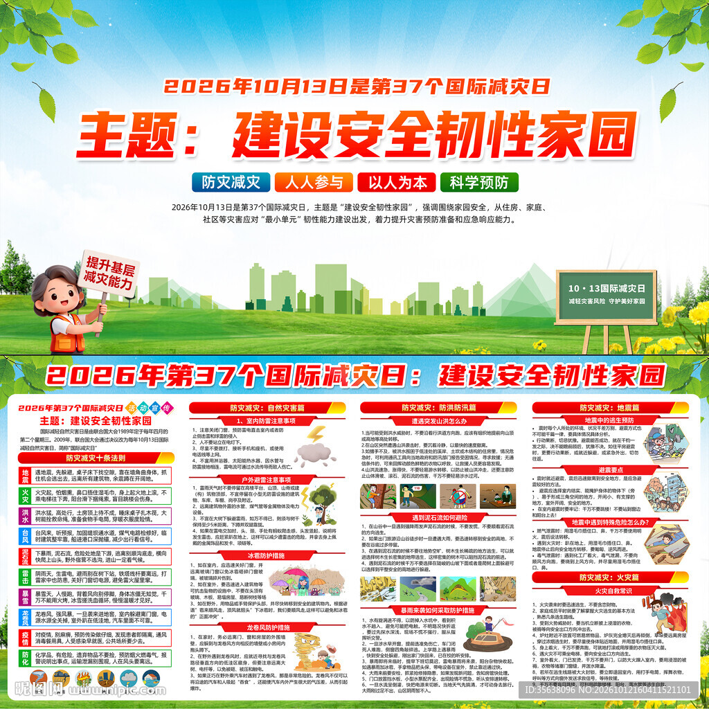 2026国际减灾日