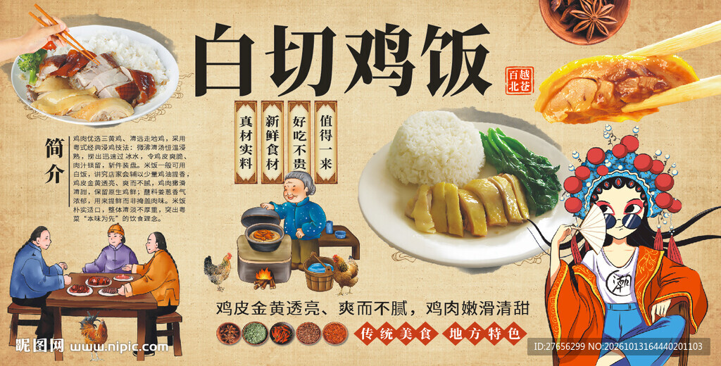 白切鸡饭
