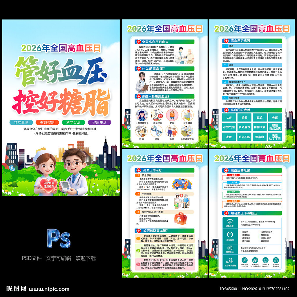 高血压海报