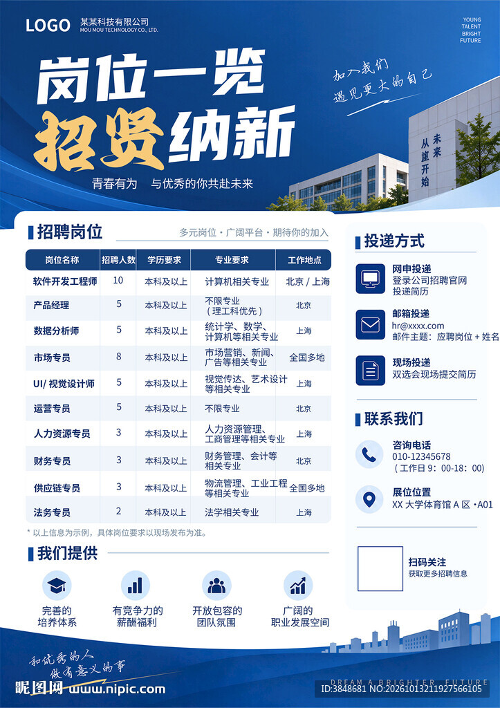 招聘海报