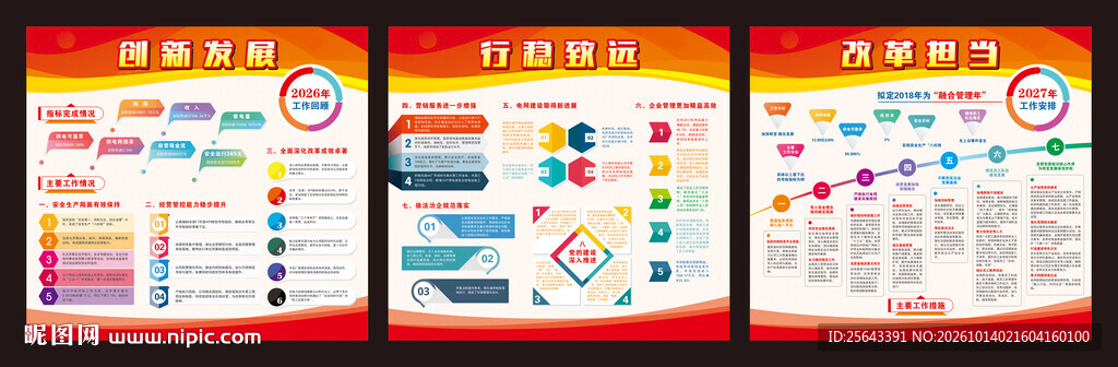 图表设计海报