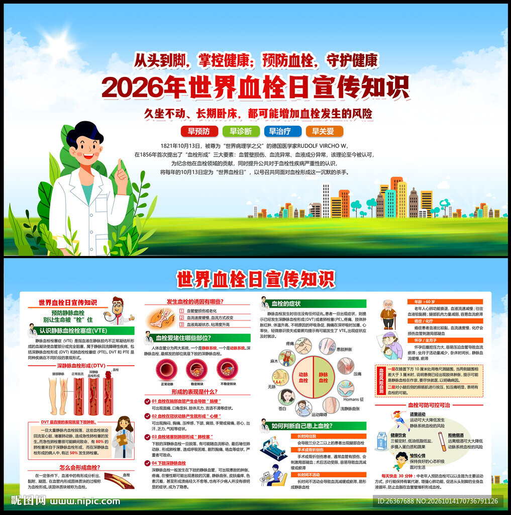 防血栓健康教育