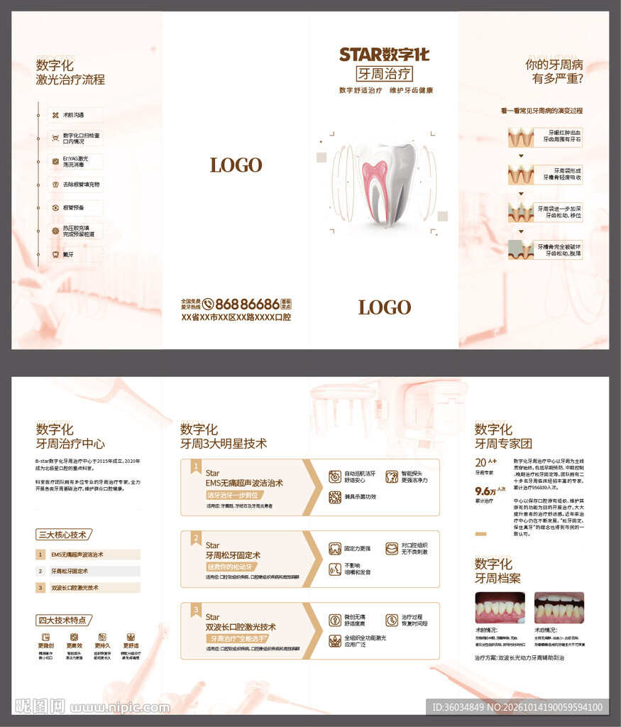 数字化牙周治疗四折页