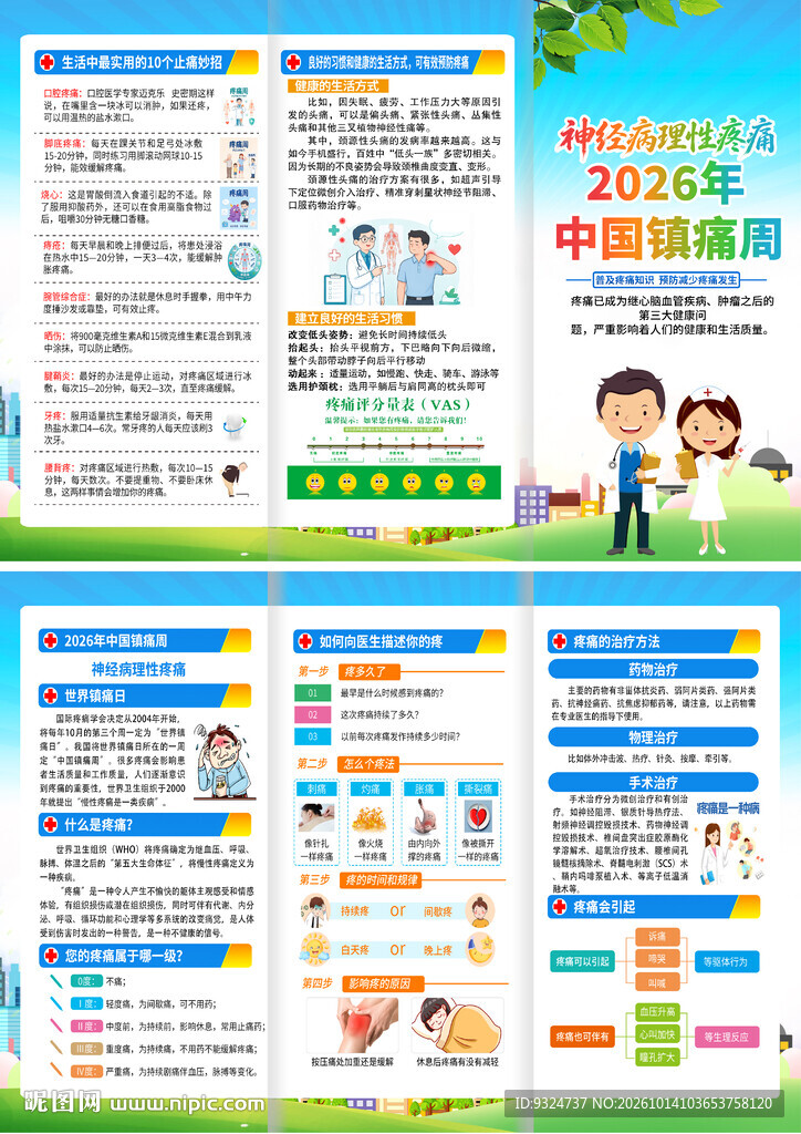 2026年中国镇痛周三折页