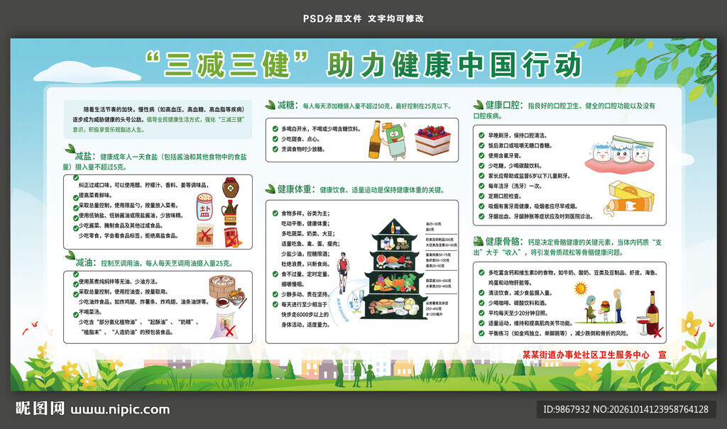 三减三健助力健康中国行动