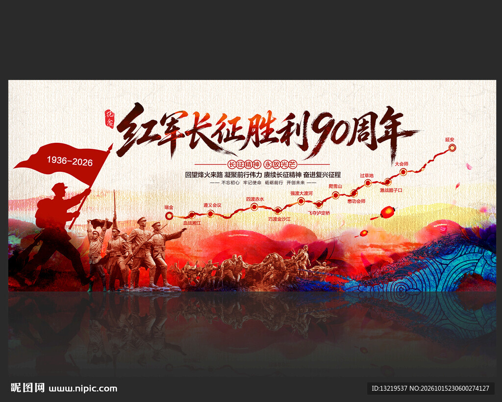 长征胜利90周年