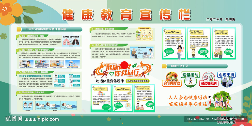 健康教育宣传栏