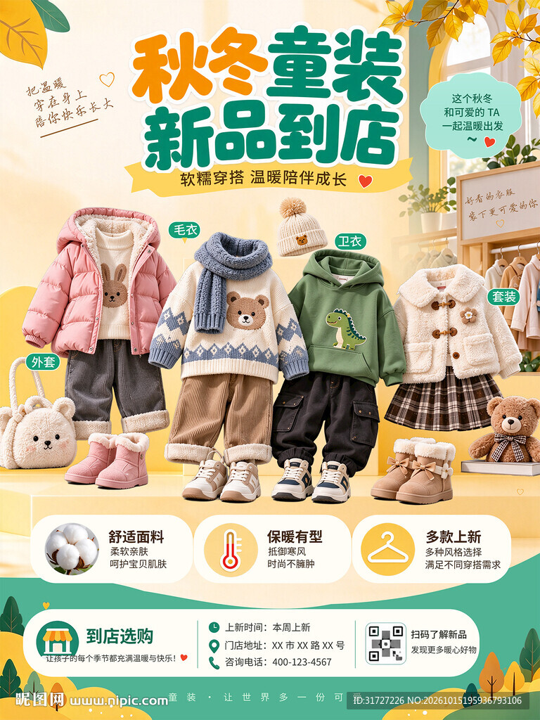 童装海报