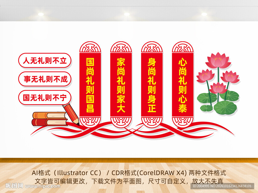 文明礼仪文化墙
