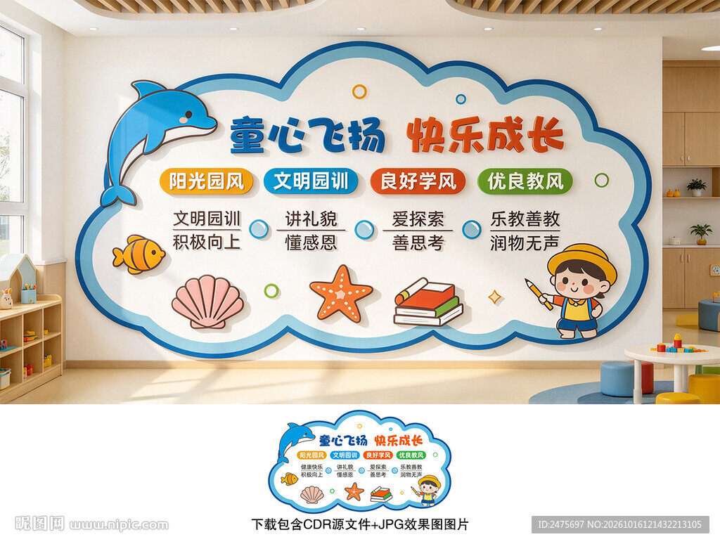 幼儿园文化墙