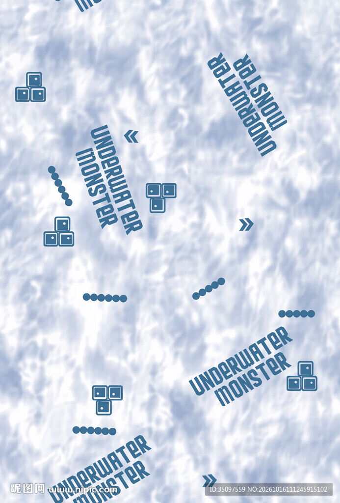 蓝色染色体基因背景
