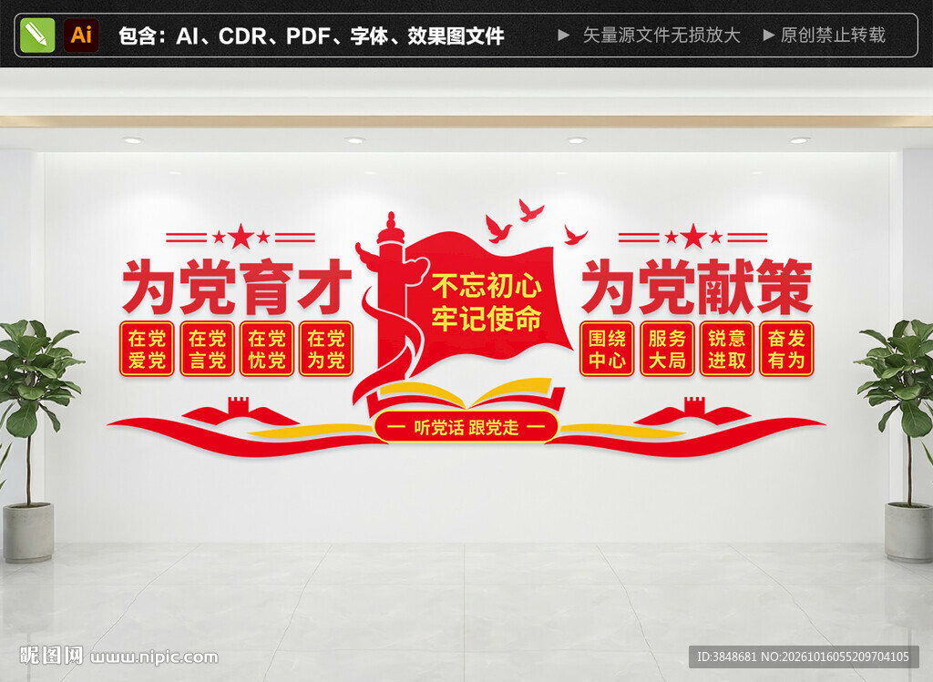 为党育才为党献策