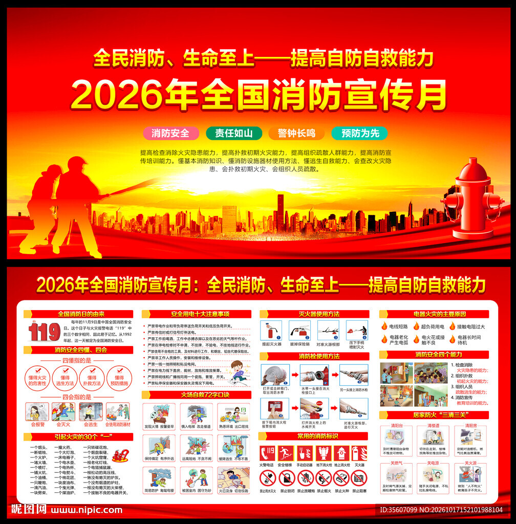2026年全国消防宣传月