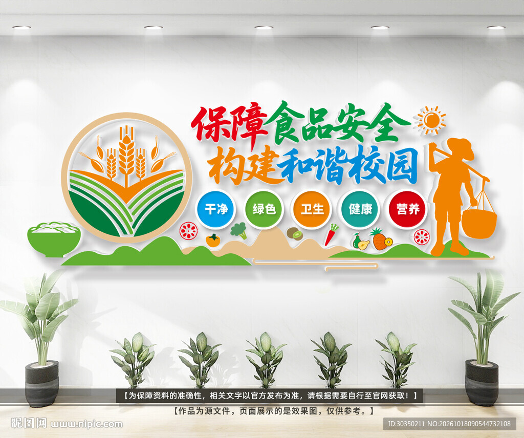 校园食品安全文化墙