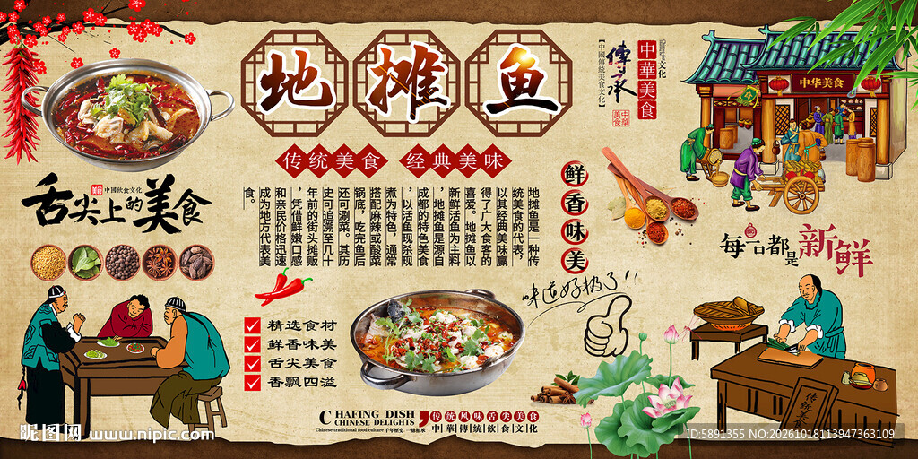 地摊鱼