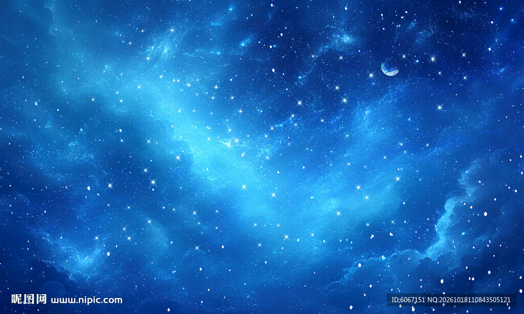 星空星云背景图