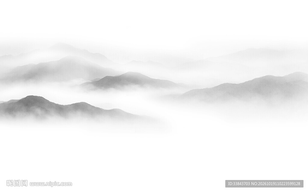 禅意水墨山水