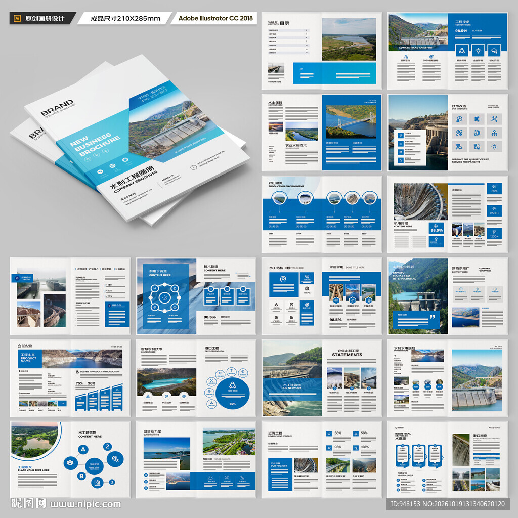 大坝宣传册 