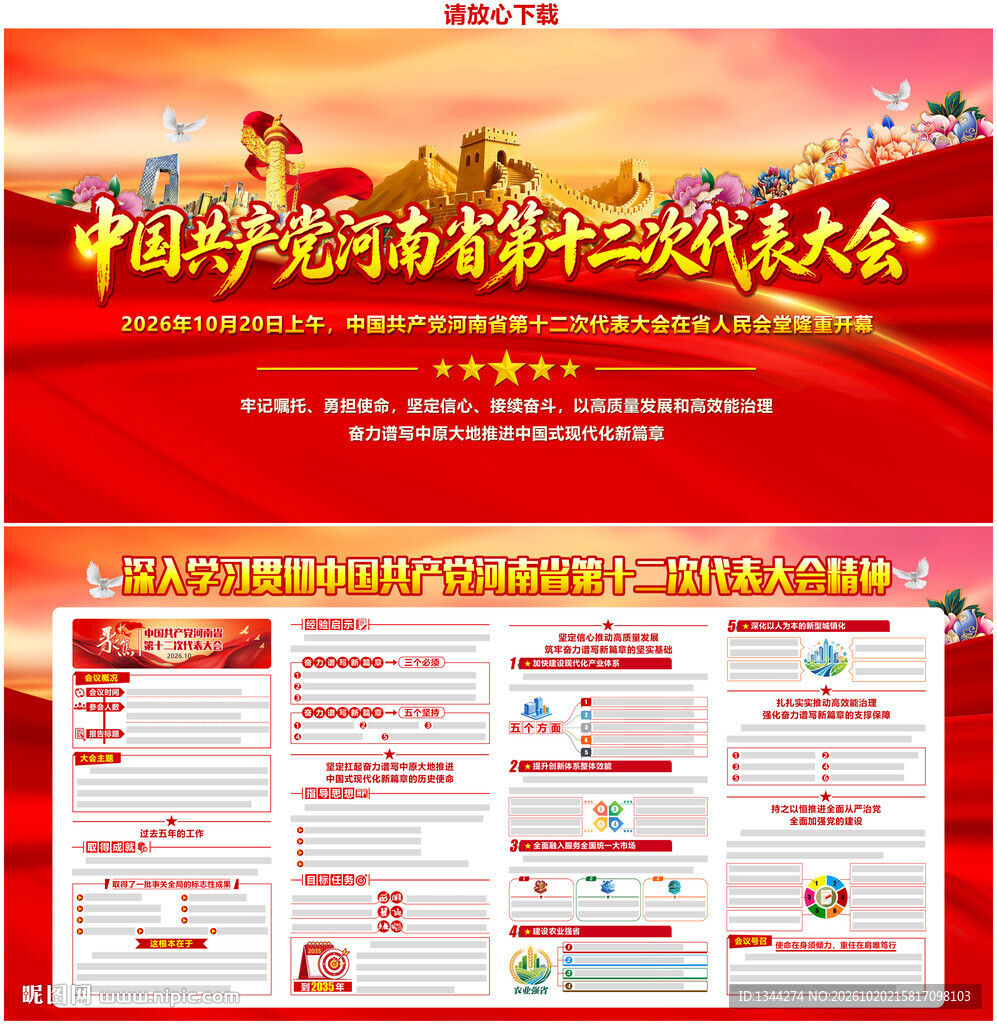 河南省第十二次党代会