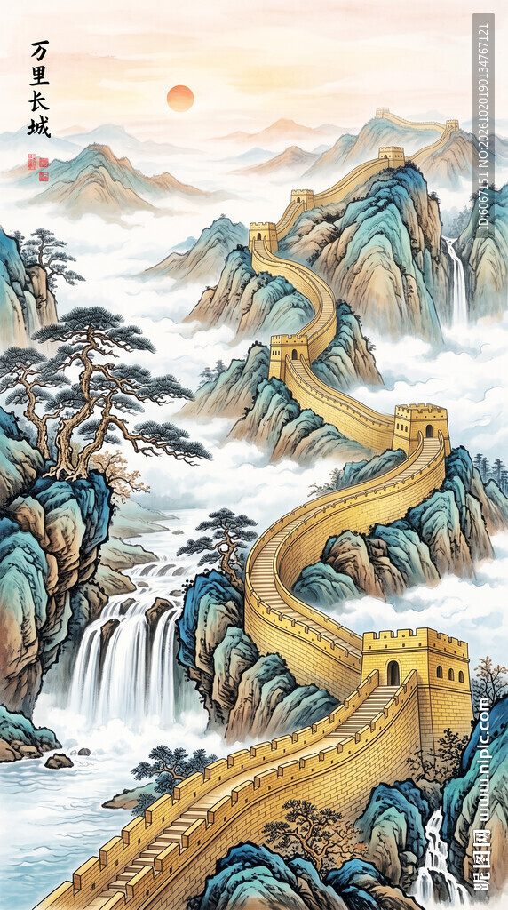 长城国画