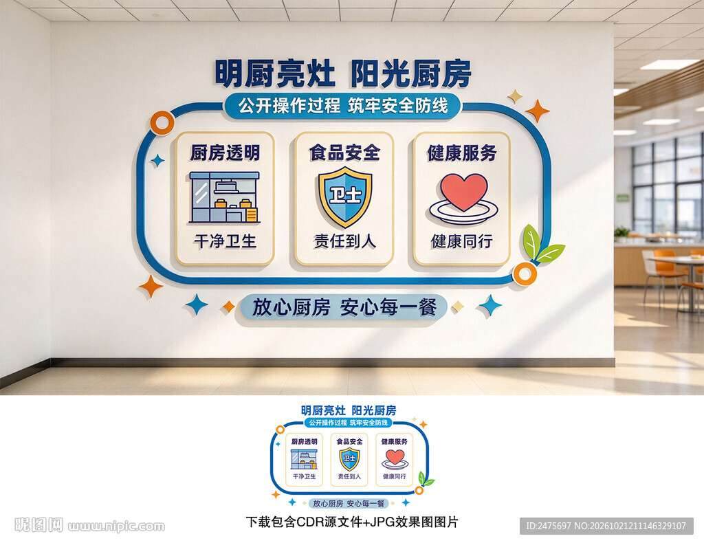 食堂文化墙