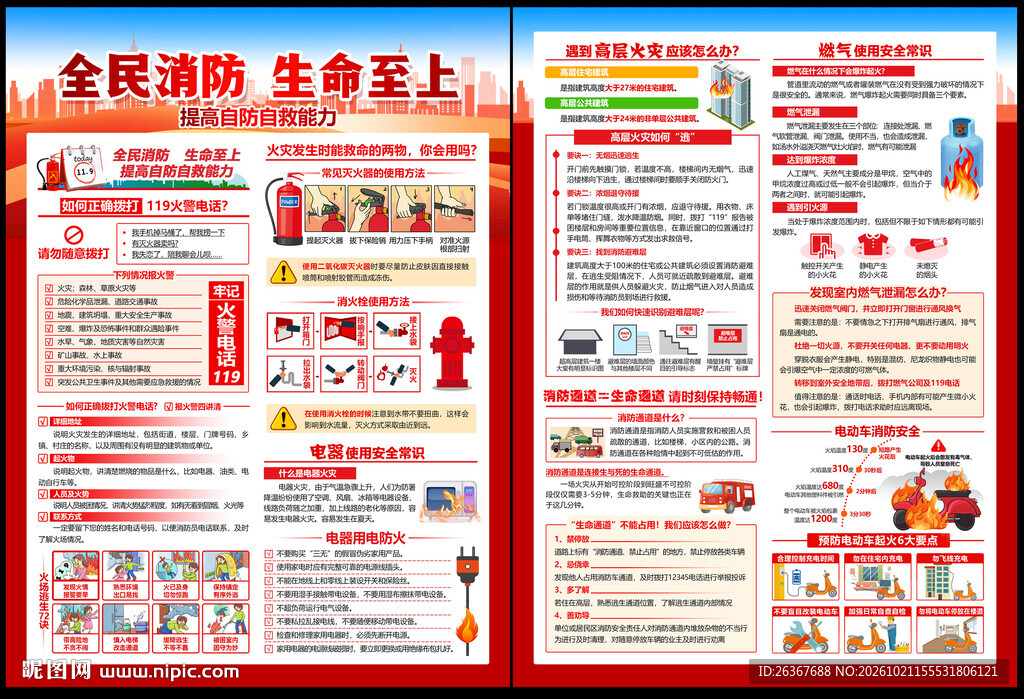 消防宣传单