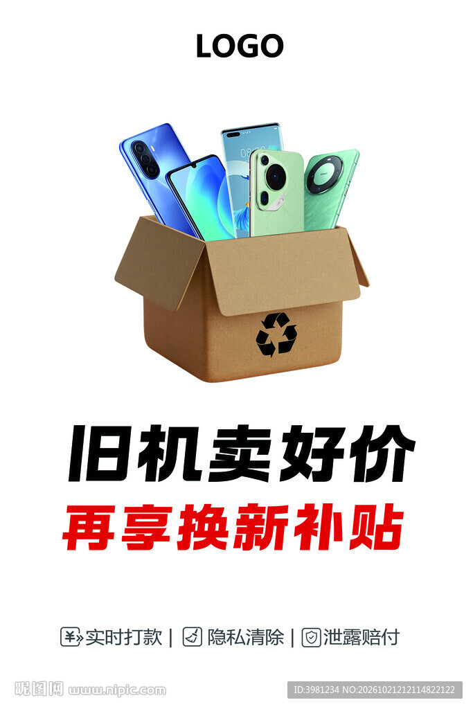 手机回收海报