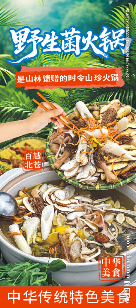 野生菌火锅