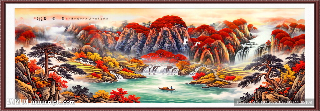山水风景图