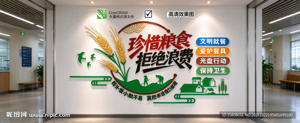食堂文化墙
