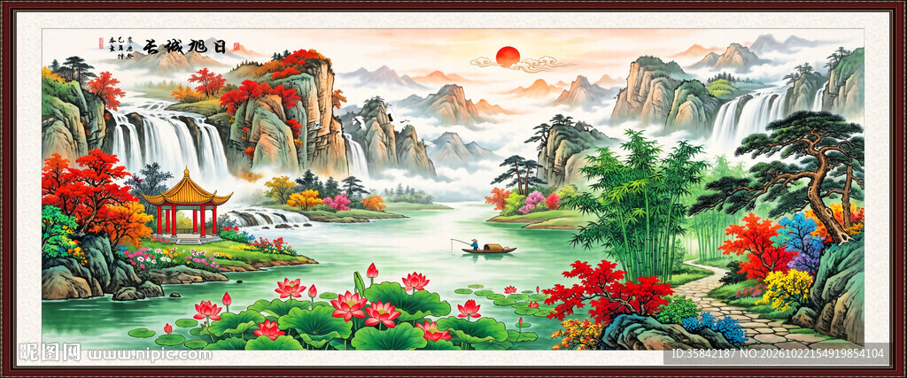 山水画