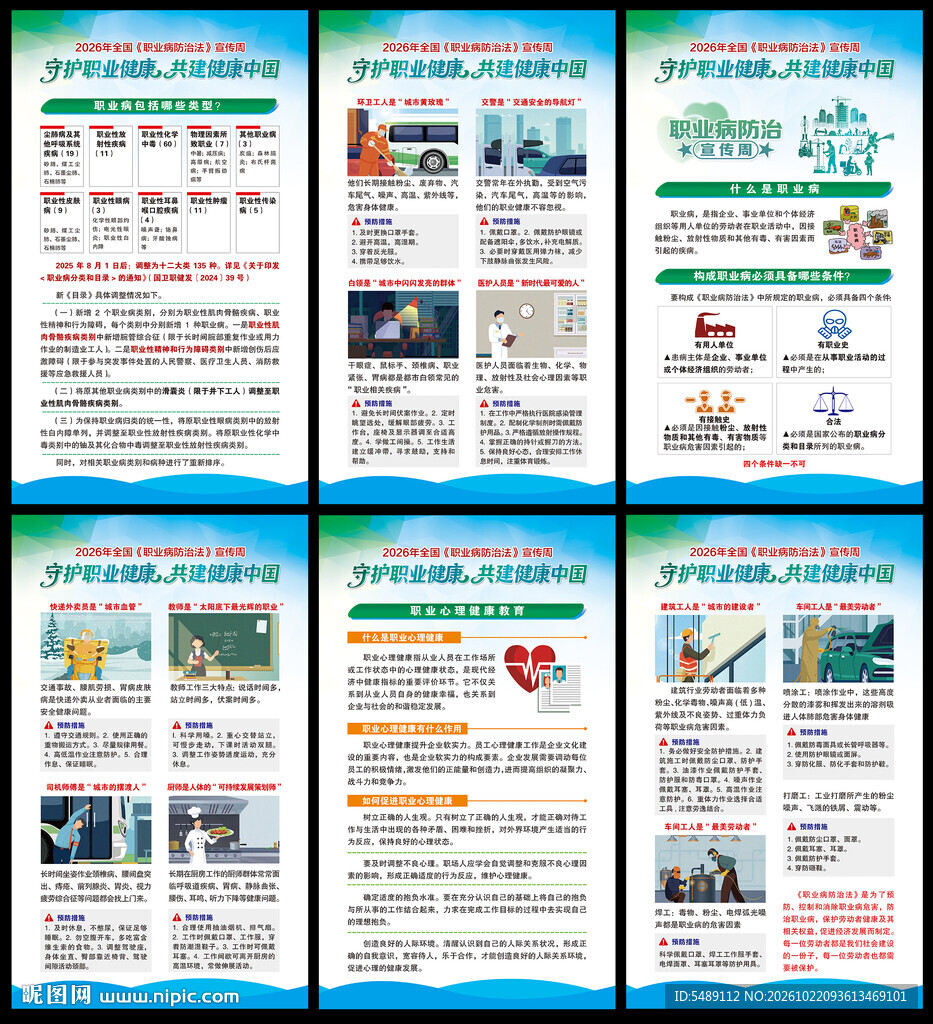 职业病防治法宣传周
