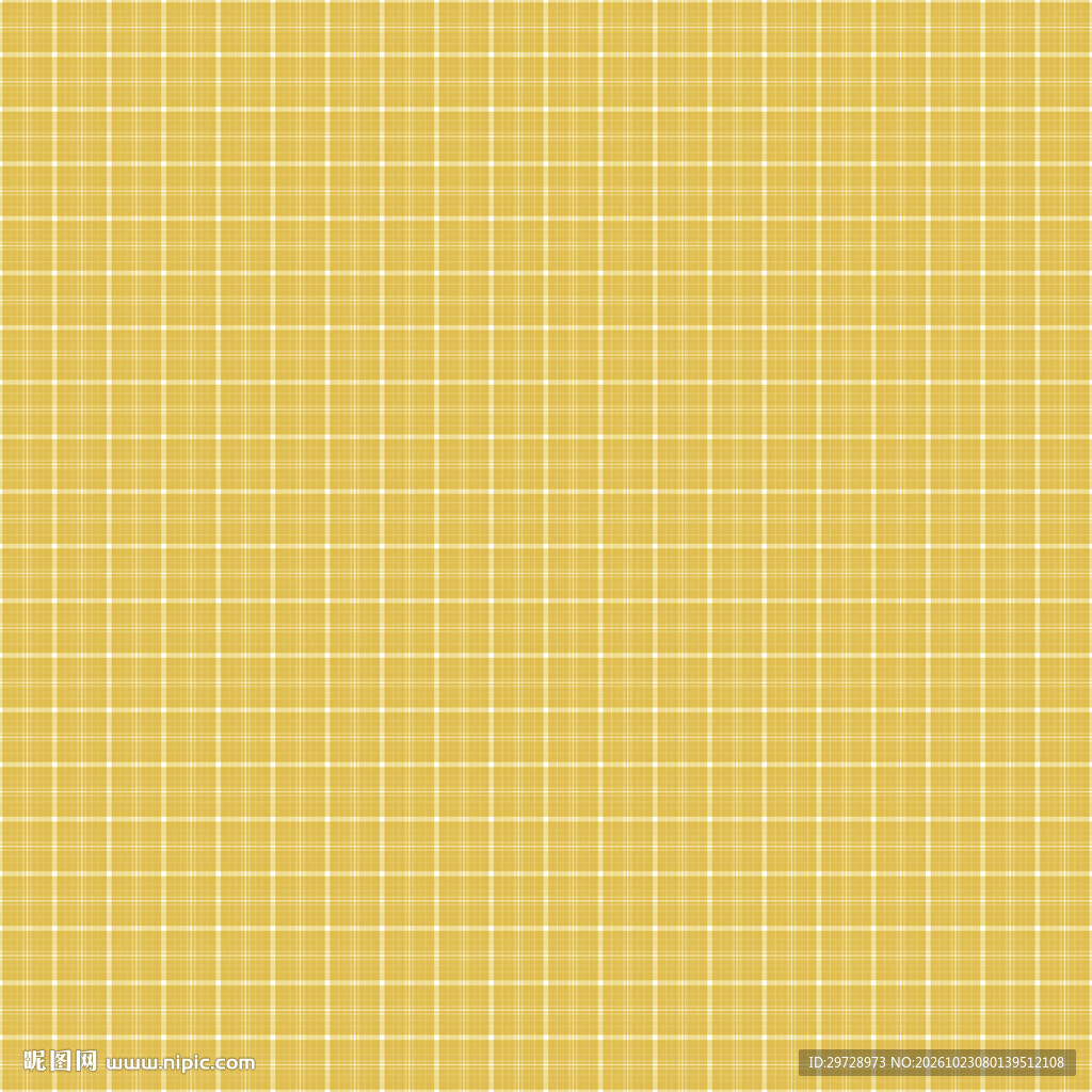 黄色格子布纹
