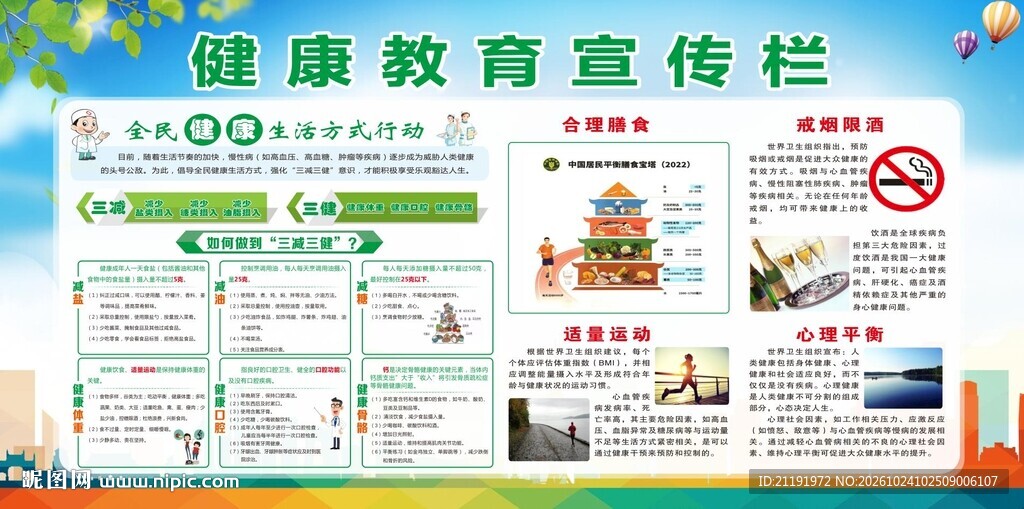 健康教育宣传栏
