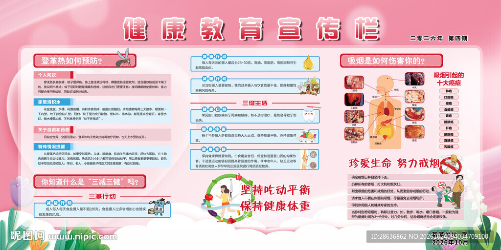 健康教育宣传栏