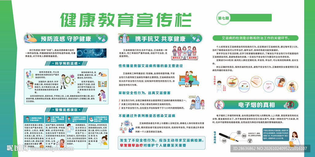健康教育宣传栏