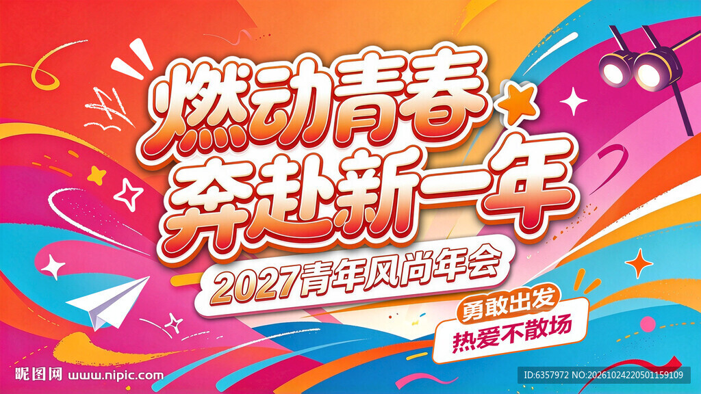 燃动青春奔赴新一年
