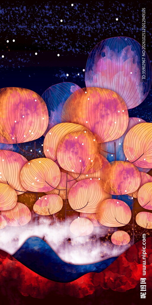 梦幻星空抽象彩石玄关装饰画