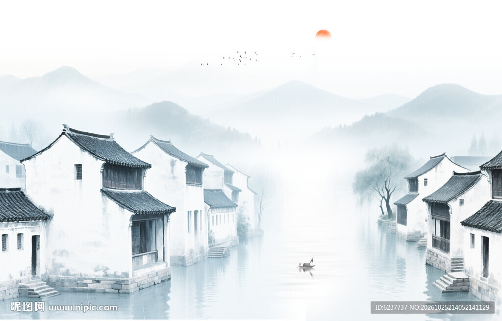 水墨江南
