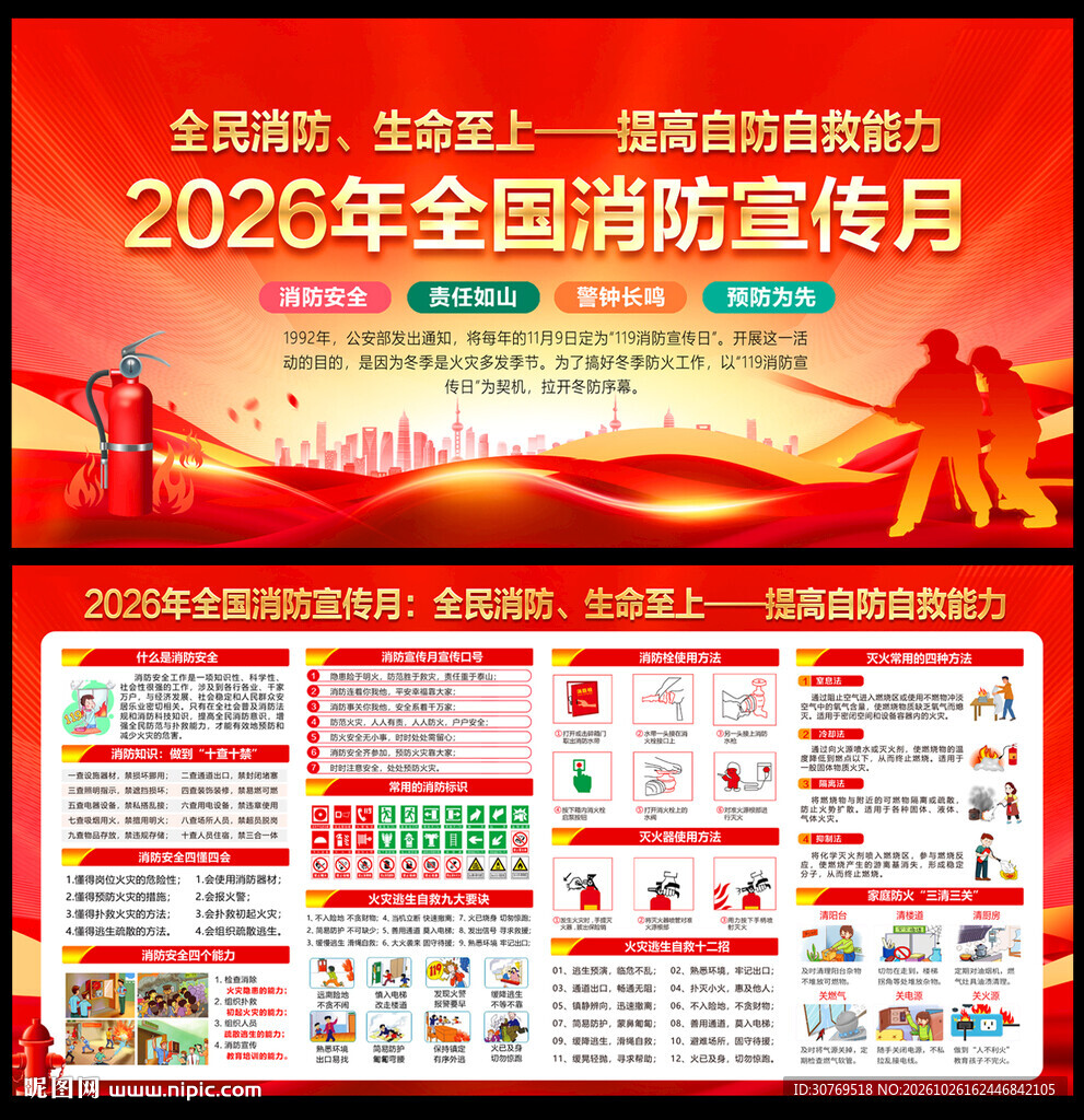 2026年全国消防宣传月
