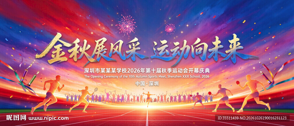 燃动金秋校运会