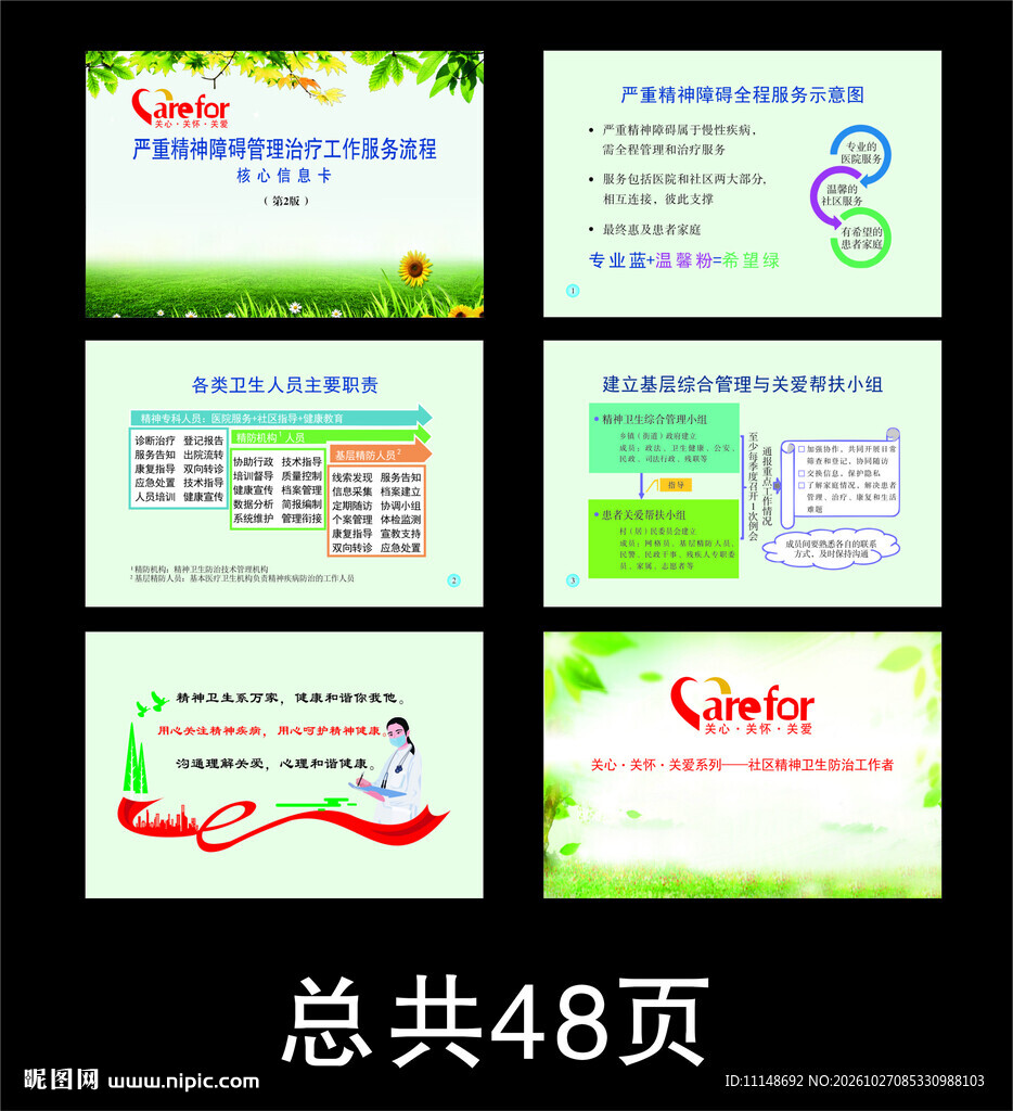 严重精神障碍管理治疗工作服务流