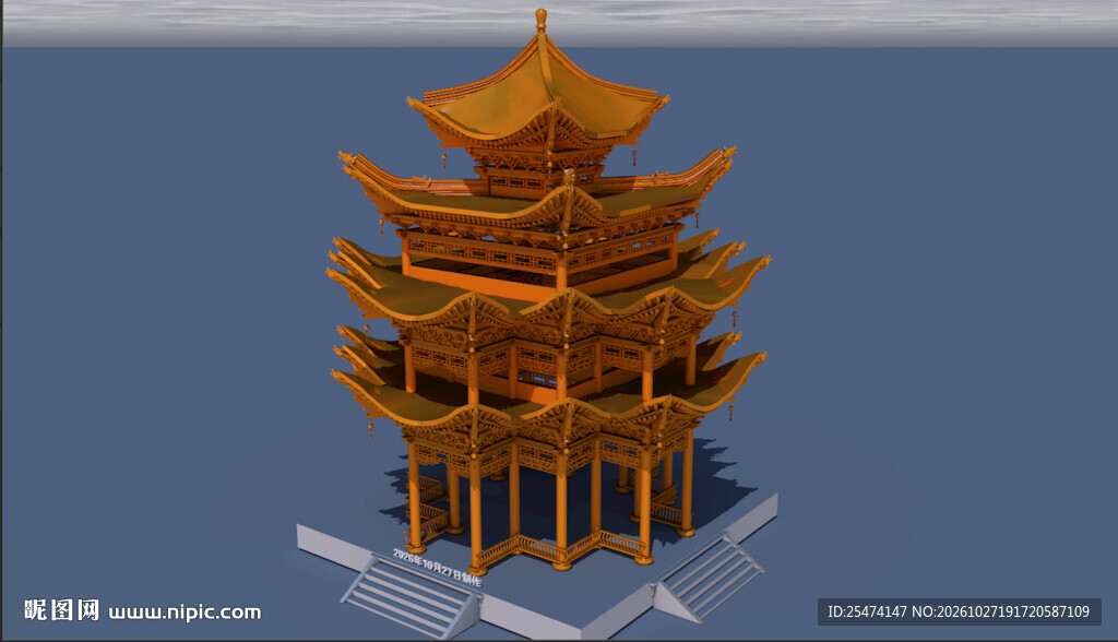古建筑凉亭