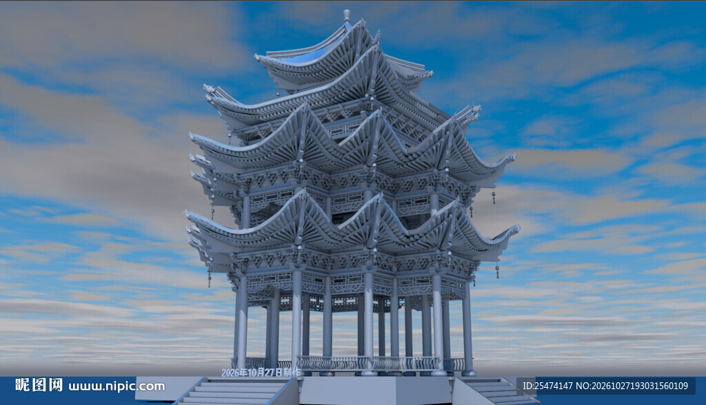 古建筑凉亭